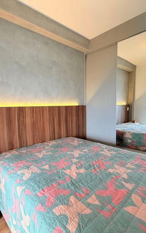 Apartamento para alugar com 44m², 1 quarto e 1 vaga Apartamento para alugar com 44m², 1 quarto e 1 vagaQuarto