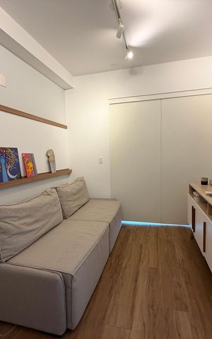 Apartamento para alugar com 44m², 1 quarto e 1 vaga Apartamento para alugar com 44m², 1 quarto e 1 vagaSala