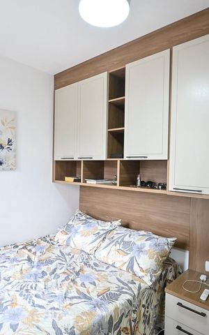 Apartamento à venda com 35m², 2 quartos e sem vagaQuarto 1