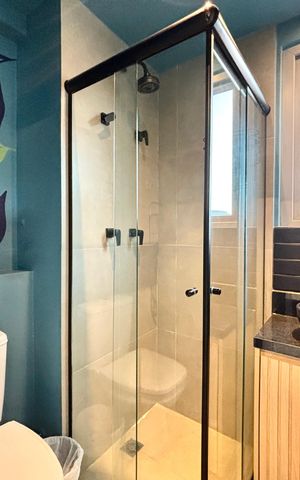 Studio para alugar com 22m², 1 quarto e sem vaga Studio para alugar com 22m², 1 quarto e sem vagaBanheiro