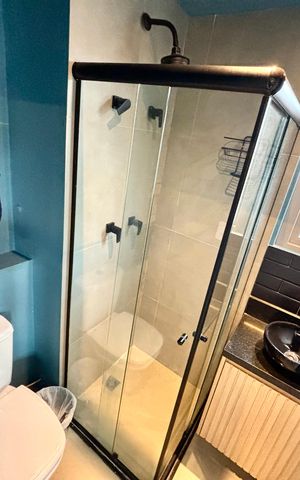 Studio para alugar com 22m², 1 quarto e sem vaga Studio para alugar com 22m², 1 quarto e sem vagaBanheiro