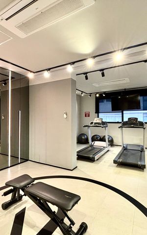 Studio para alugar com 22m², 1 quarto e sem vaga Studio para alugar com 22m², 1 quarto e sem vagaAcademia