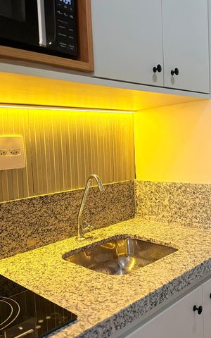 Studio para alugar com 28m², 1 quarto e sem vaga
