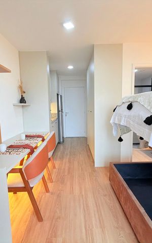 Studio para alugar com 28m², 1 quarto e sem vaga