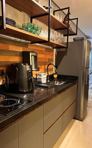 Apartamento para alugar com 40m², 1 quarto e sem vaga