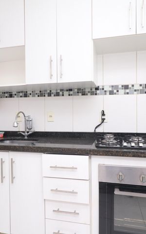 Apartamento à venda com 54m², 2 quartos e 1 vagaCozinha