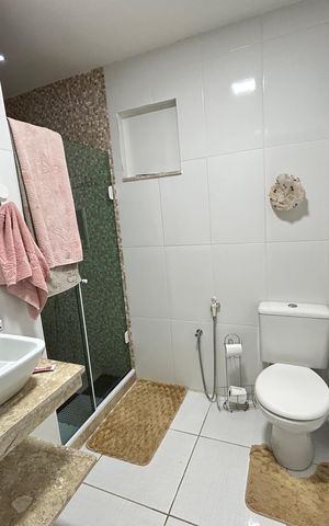 Casa à venda com 450m², 4 quartos e 4 vagasBanheiro da Suíte 1