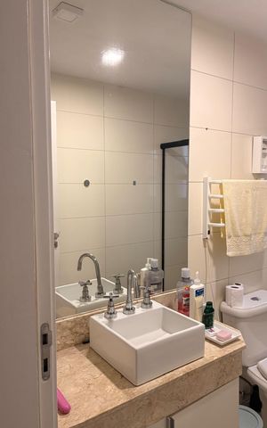 Apartamento para alugar com 140m², 3 quartos e 3 vagas Apartamento para alugar com 140m², 3 quartos e 3 vagasBanheiro