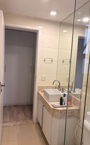 Apartamento para alugar com 140m², 3 quartos e 3 vagas Apartamento para alugar com 140m², 3 quartos e 3 vagasBanheiro