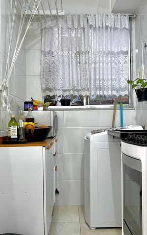 Apartamento para alugar com 53m², 2 quartos e 1 vaga Apartamento para alugar com 53m², 2 quartos e 1 vagaCozinha / Área de Serviço