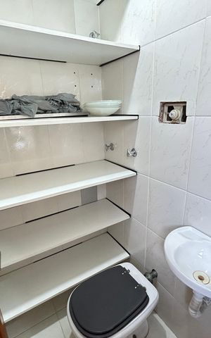 Apartamento para alugar com 45m², 2 quartos e 1 vagaBanheiro de serviço