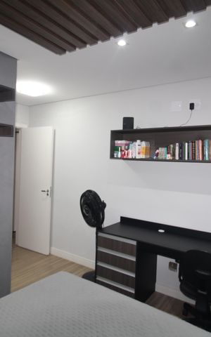 Apartamento à venda com 93m², 3 quartos e 2 vagasQuarto 1
