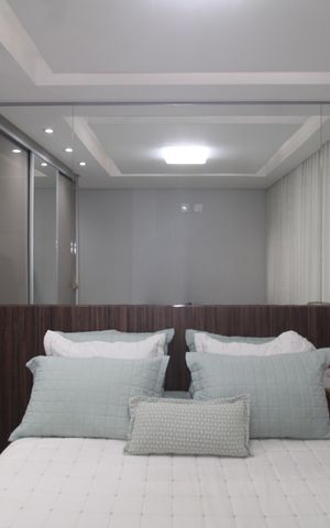 Apartamento à venda com 93m², 3 quartos e 2 vagasQuarto 2