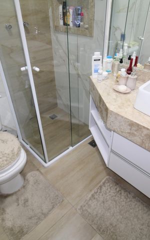 Apartamento à venda com 93m², 3 quartos e 2 vagasBanheiro 1