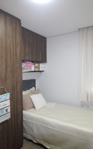 Apartamento à venda com 93m², 3 quartos e 2 vagasQuarto 3