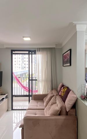 Apartamento à venda com 48m², 2 quartos e 1 vaga Apartamento à venda com 48m², 2 quartos e 1 vagaSala - Cozinha