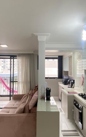 Apartamento à venda com 48m², 2 quartos e 1 vaga Apartamento à venda com 48m², 2 quartos e 1 vagaSala - Cozinha