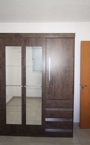 Apartamento à venda com 44m², 2 quartos e 1 vagaQuarto 2