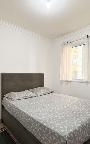 Apartamento à venda com 50m², 2 quartos e 1 vagaQuarto 1