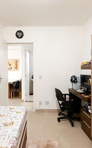 Apartamento à venda com 50m², 2 quartos e 1 vagaQuarto 2