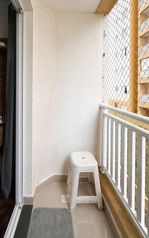 Apartamento à venda com 50m², 2 quartos e 1 vagaSacada
