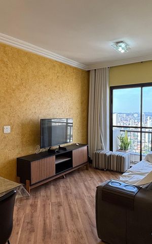 Apartamento para alugar com 58m², 2 quartos e 1 vaga Apartamento para alugar com 58m², 2 quartos e 1 vagaSala