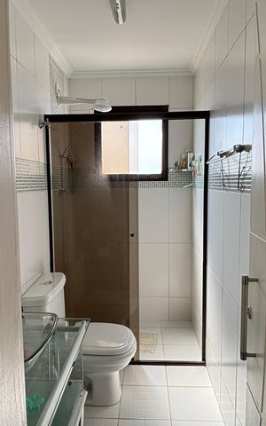Apartamento para alugar com 58m², 2 quartos e 1 vaga Apartamento para alugar com 58m², 2 quartos e 1 vagaBanheiro