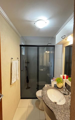 Apartamento à venda com 67m², 2 quartos e 1 vaga Apartamento à venda com 67m², 2 quartos e 1 vagaBanheiro