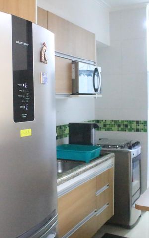 Apartamento à venda com 58m², 2 quartos e 1 vagaCozinha