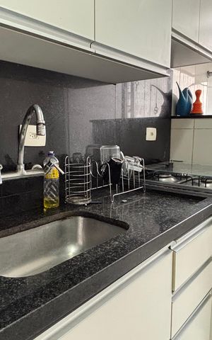 Apartamento à venda com 33m², 1 quarto e 1 vagaCozinha