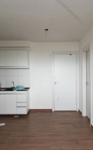 Apartamento para alugar com 35m², 2 quartos e sem vaga Apartamento para alugar com 35m², 2 quartos e sem vagaCozinha e Área de Serviço