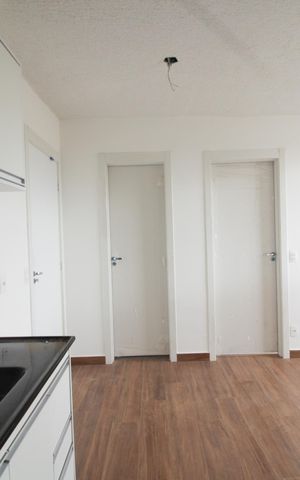 Apartamento para alugar com 35m², 2 quartos e sem vaga Apartamento para alugar com 35m², 2 quartos e sem vagaCozinha e Área de Serviço