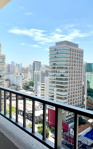 Studio para alugar com 25m², 1 quarto e sem vaga Studio para alugar com 25m², 1 quarto e sem vagaVaranda