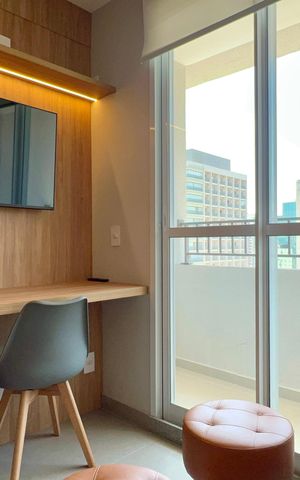 Studio para alugar com 25m², 1 quarto e sem vaga Studio para alugar com 25m², 1 quarto e sem vagaSala