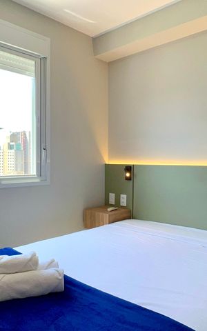 Studio para alugar com 25m², 1 quarto e sem vaga Studio para alugar com 25m², 1 quarto e sem vagaSuíte