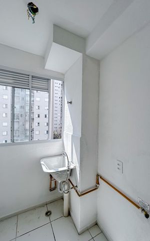 Apartamento para alugar com 43m², 2 quartos e sem vagaCozinha e Área de Serviço