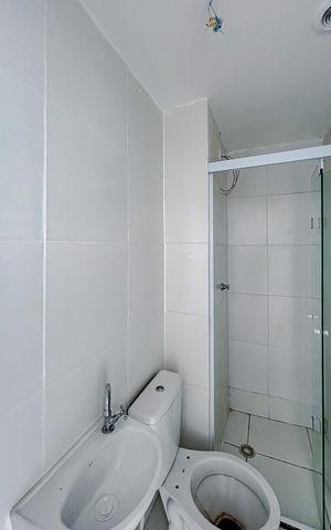 Apartamento para alugar com 43m², 2 quartos e sem vagaBanheiro