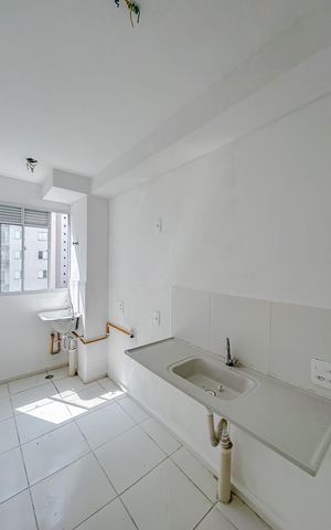 Apartamento para alugar com 43m², 2 quartos e sem vagaCozinha e Área de Serviço