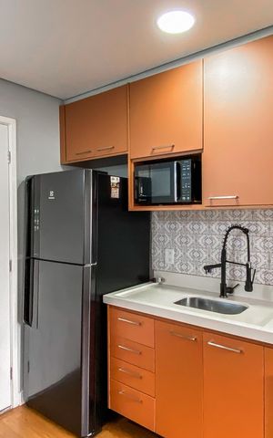 Apartamento para alugar com 38m², 2 quartos e sem vaga Apartamento para alugar com 38m², 2 quartos e sem vagaCozinha