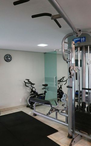 Apartamento para alugar com 64m², 2 quartos e 2 vagas Apartamento para alugar com 64m², 2 quartos e 2 vagasÁrea comum - Academia