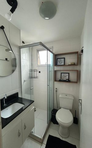 Apartamento à venda com 49m², 2 quartos e 1 vagaBanheiro