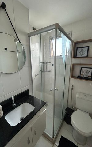 Apartamento à venda com 49m², 2 quartos e 1 vagaBanheiro