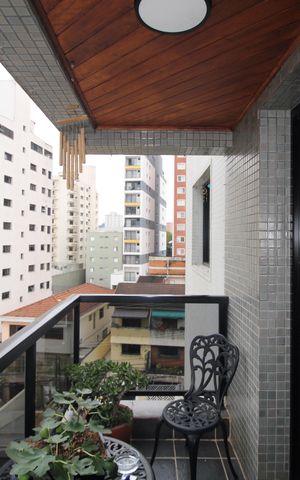 Apartamento para alugar com 129m², 3 quartos e 3 vagasSala - Varanda