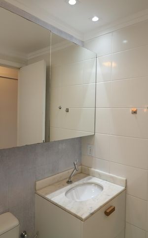 Apartamento para alugar com 55m², 2 quartos e 1 vagaBanheiro da Suíte