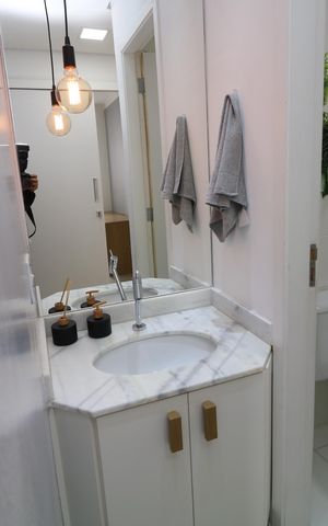Apartamento para alugar com 55m², 2 quartos e 1 vagaBanheiro
