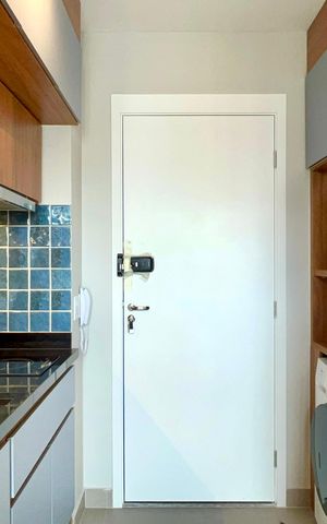 Studio para alugar com 25m², 1 quarto e sem vaga Studio para alugar com 25m², 1 quarto e sem vagaCozinha