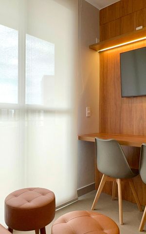 Studio para alugar com 25m², 1 quarto e sem vaga Studio para alugar com 25m², 1 quarto e sem vagaSala