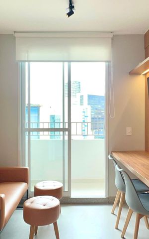 Studio para alugar com 25m², 1 quarto e sem vaga Studio para alugar com 25m², 1 quarto e sem vagaCozinha
