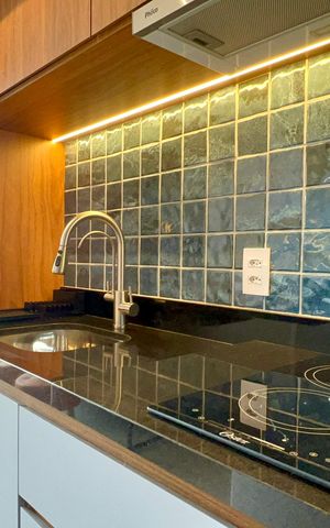 Studio para alugar com 25m², 1 quarto e sem vaga Studio para alugar com 25m², 1 quarto e sem vagaCozinha