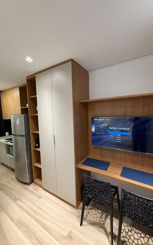 Studio à venda com 23m², 1 quarto e sem vagaCozinha